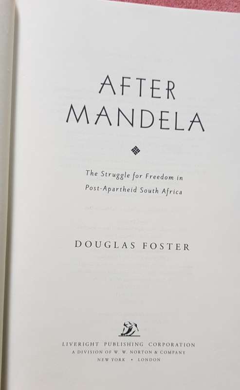 AFTER MANDELA by Douglas Foster