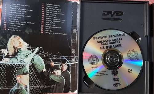 PATTON PRIVATE BENJAMIN WW2 DVD