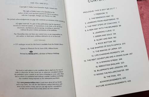 EDDIE JONES and DANIE CRAVEN RUGBY HANDBOOK RUGBY