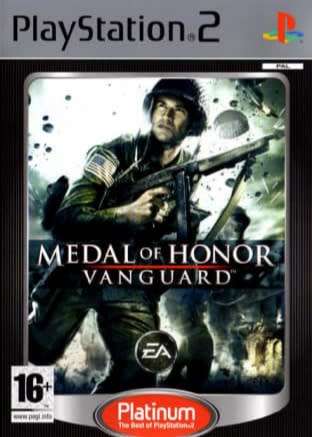 MEDAL OF HONOR VANGUARD PLATINUM  Platinum Edition PLAYSTATION