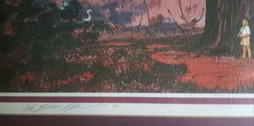 BRIAN ADNAM RARE SIGNED LIMITED EDITION PRINT