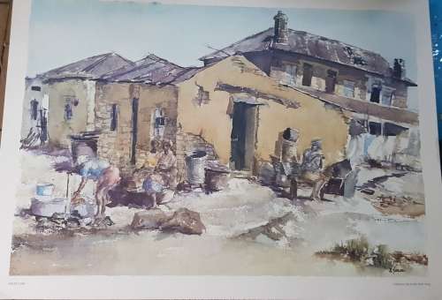 SUNNY DAY print signature reflecting Durant Basi Sihlali