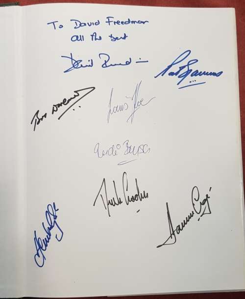 Cricket Signed Hansie Cronje Woolmer