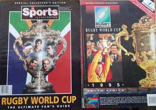 1995 WORLD CUP 1.SPORTS ILLUSTRATED 2.OFFICIAL SOUVENIR PROGRAMME