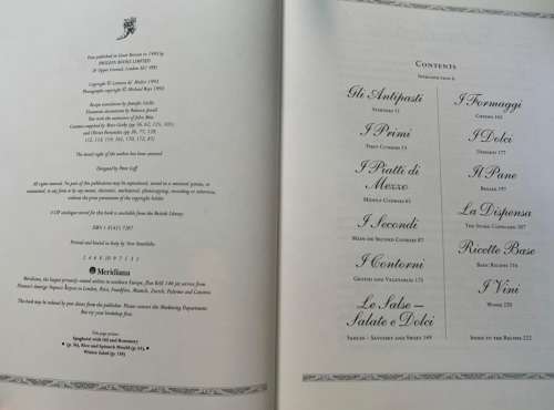 The Villa Table 300 Classic Italian Recipes Cookbook Lorenza De'Medici