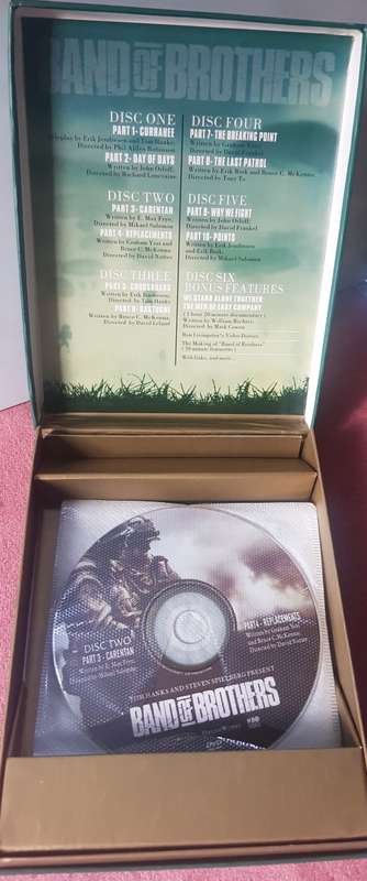 BAND OF BROTHERS DVD WW2 6 DISCS WWII