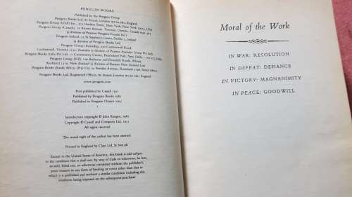 CHURCHILL THE HINGE OF FATE and Concise History of WW2