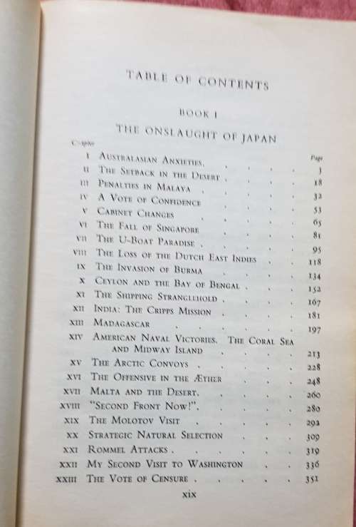 CHURCHILL THE HINGE OF FATE and Concise History of WW2