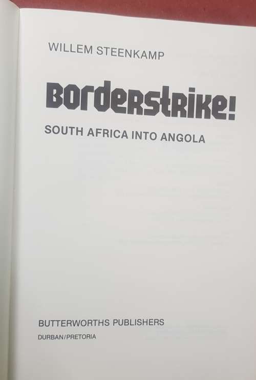 BORDERSTRIKE SADF South Africa into Angola Sadf