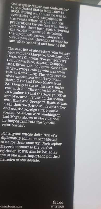 DC CONFIDENTIAL by Christopher Meyer