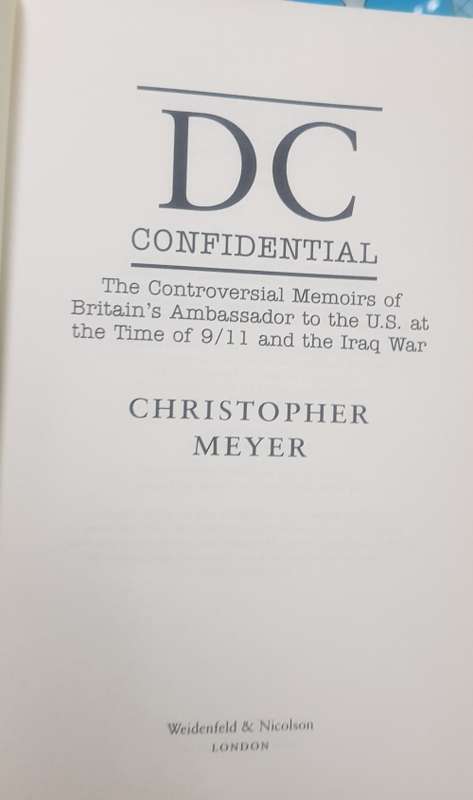 DC CONFIDENTIAL by Christopher Meyer