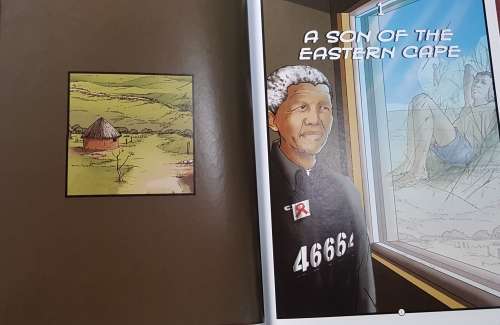 NELSON MANDELA THE AUTHORISED COMIC BOOK