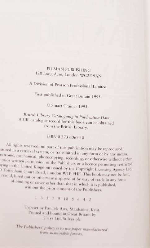 Financial Times Handbook of Management