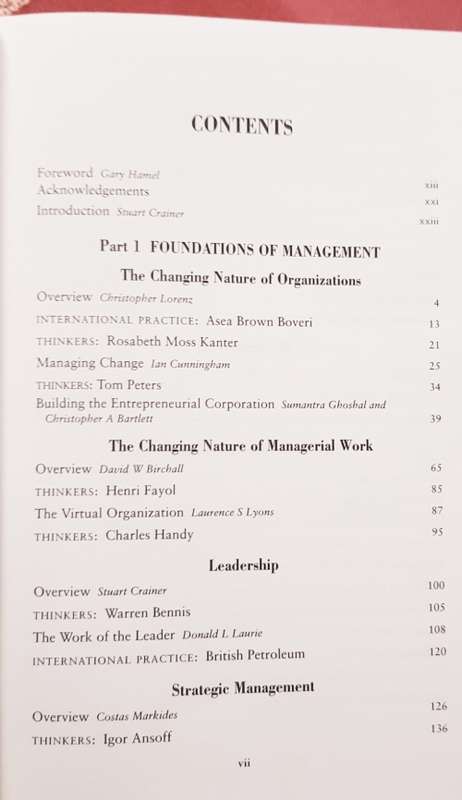 Financial Times Handbook of Management