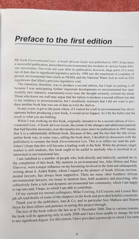 Environmental law (Paperback, 2nd ed)