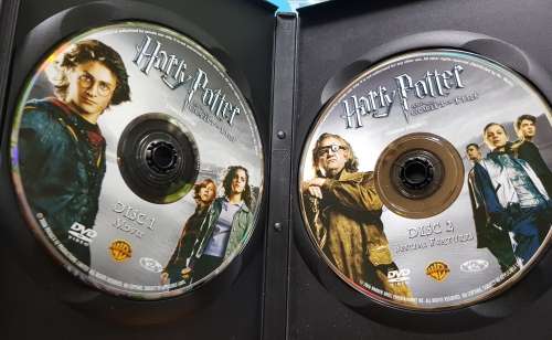 Harry Potter 4 DVDs order of the phoenix, goblet of fire, deathly hallows, half blood prince