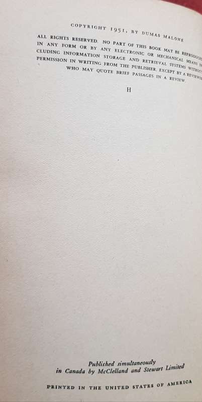 Jefferson and the Rights of Man Dumas Malone