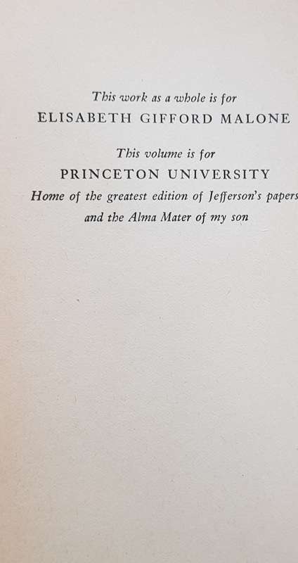 Jefferson and the Rights of Man Dumas Malone