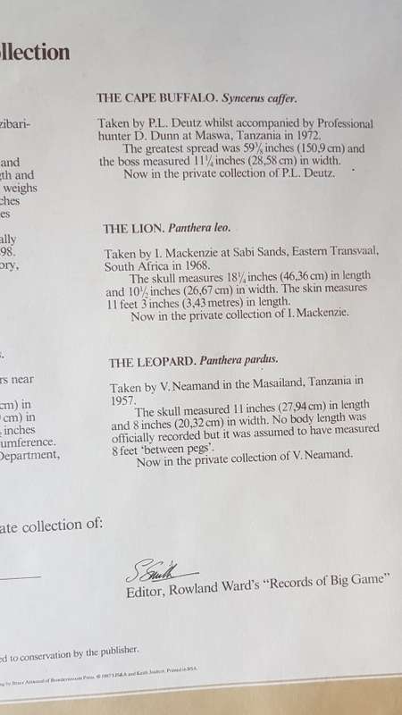 The Leopard SIGNED BY KEITH JOUBERT