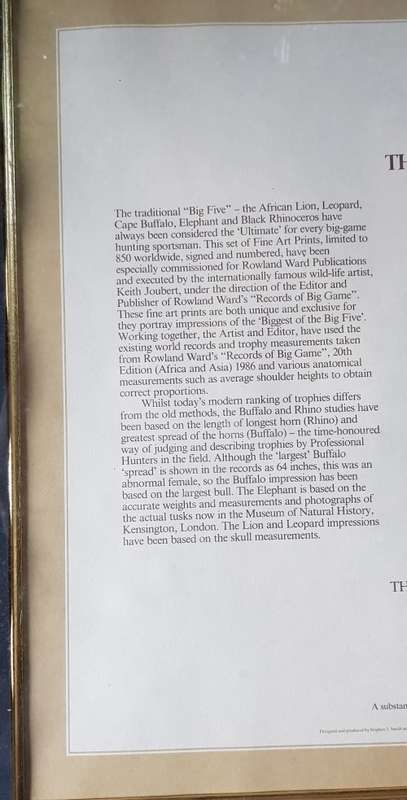The Leopard SIGNED BY KEITH JOUBERT