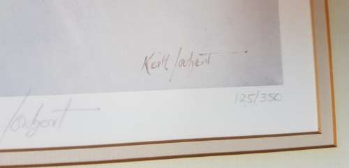 Keith Joubert  Limited edition lithoprint  Signed