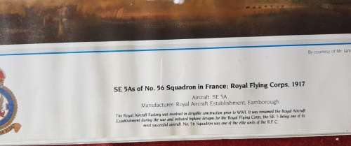 RAF BI PLANE PRINT