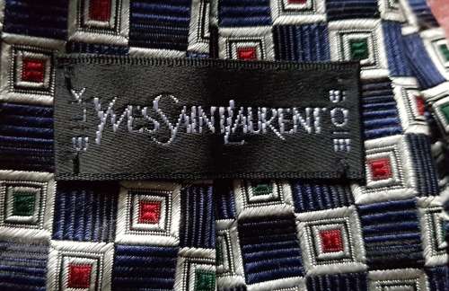 SILK TIE YSL
