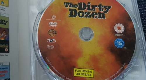 3 CLASSIC DVDS DIRTY DOZEN KELLY`S HEROES WHERE EAGLES DARE