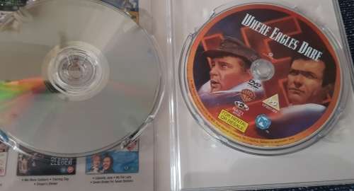 3 CLASSIC DVDS DIRTY DOZEN KELLY`S HEROES WHERE EAGLES DARE
