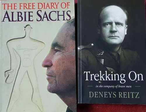 The Free Diary of Albie Sachs AND Trekking on In the Company of Brave Men Deneys Reitz
