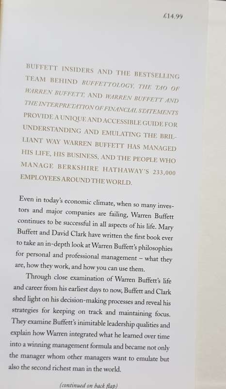 Warren Buffett`s Management Secrets