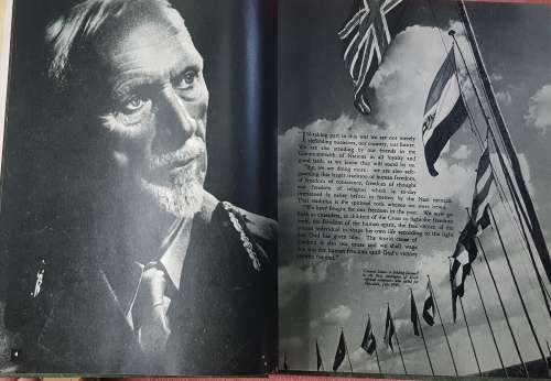 Springbok Record 1946 plus poster of Ribbons of British Decorations
