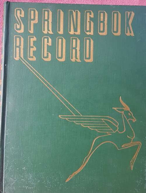 Springbok Record 1946 plus poster of Ribbons of British Decorations