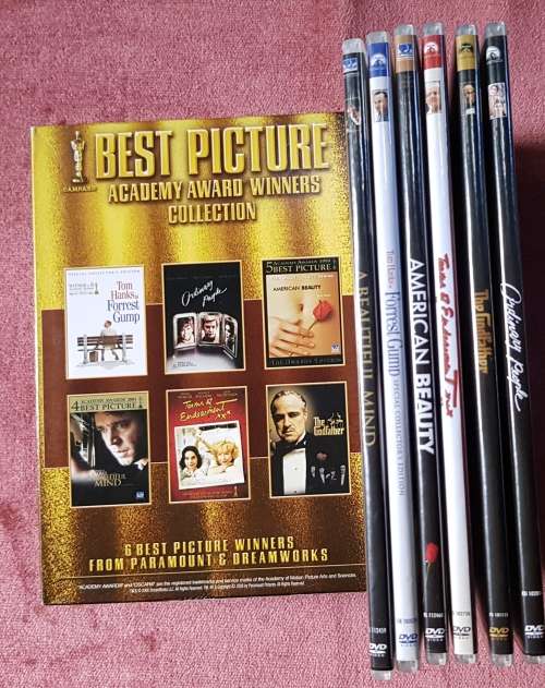 Best picture Academy Award Collection 6 DVD MOVIES