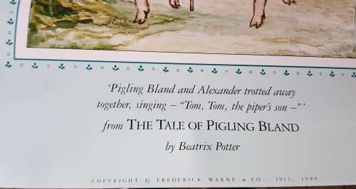 BEATRIX POTTER POSTER
