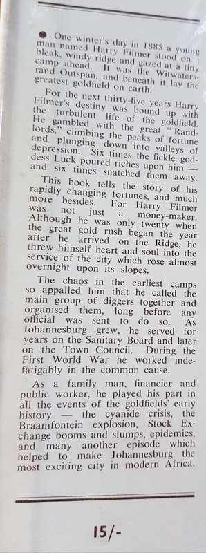 Scotty Smith. South Africa`s Robin Hood. First Edition.