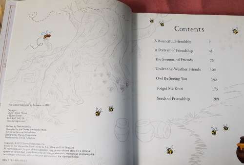Disney Winnie the Pooh Treasury  and  A Fabulous Winnie the Pooh Frame