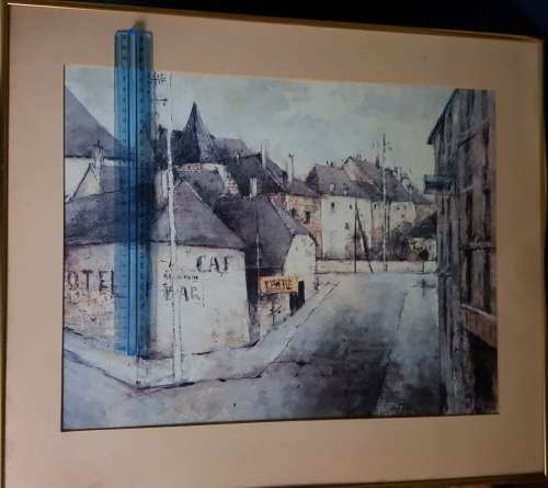 Michel de Gallard Print Litho