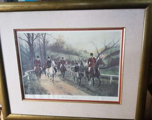 George Wright  The First Of November Lithograph Signed
