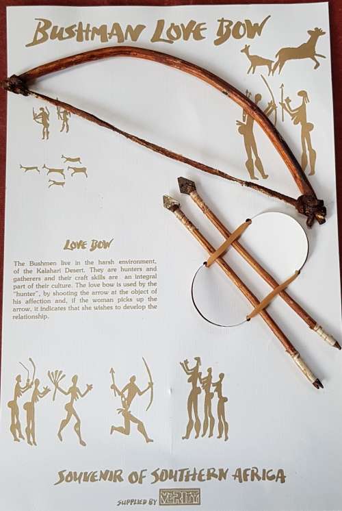Bushman Love Bow and arrow