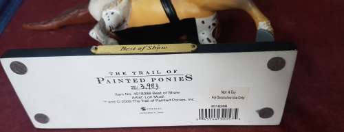 TRAIL of PAINTED PONIES BEST of SHOW HORSE ARTIST Lori Musil 2009