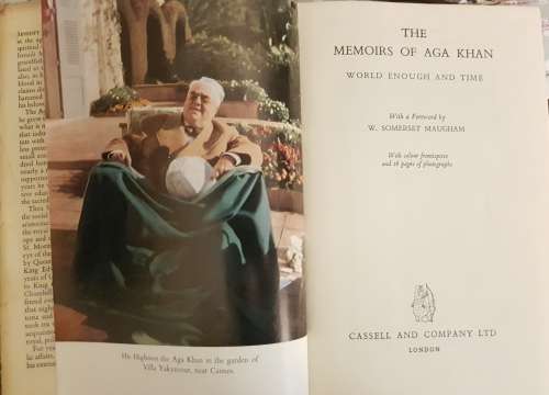 The Memoirs of Aga Khan: World Enough and Time
