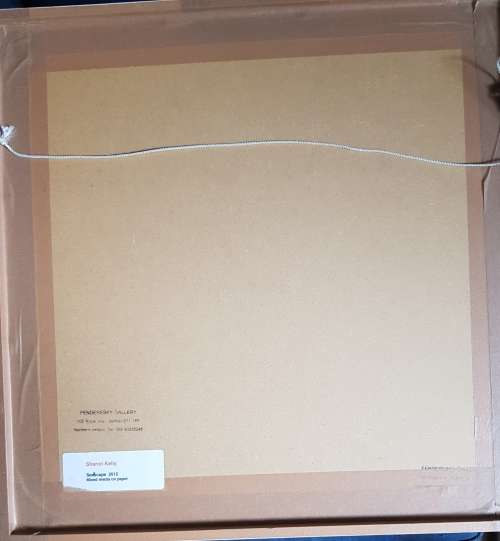 Sharon Kelly Certified at the back by Frederisky Gallery Belfast Northern Ireland Mixed Media Art