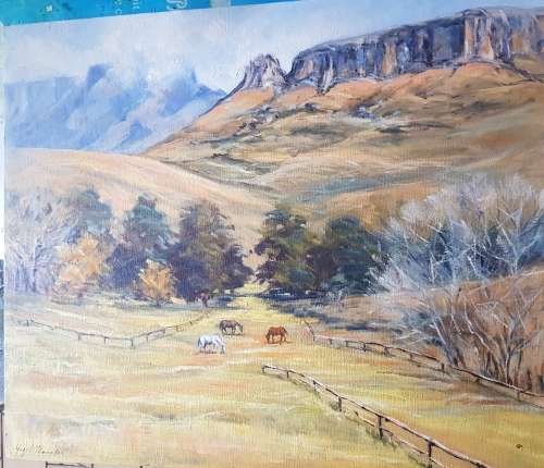 Hazel Thompson Oil on Canvas / Board