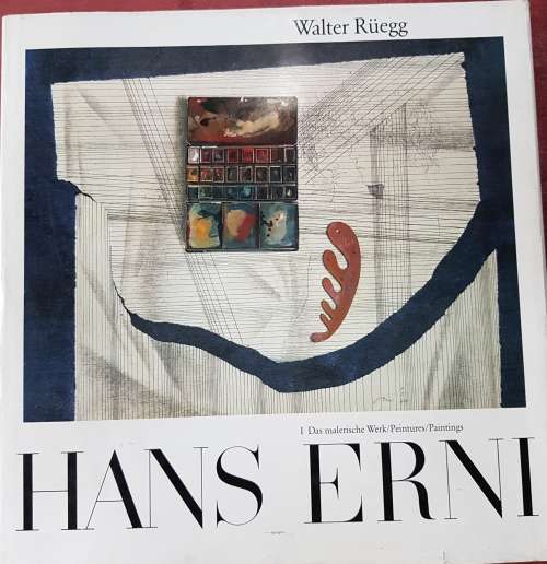 HANS ERNI  Inscribed and original drawing