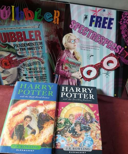 Harry Potter and the Half Blood Prince AND Deathly Hallows AND PopUp Book(half blood Prince)