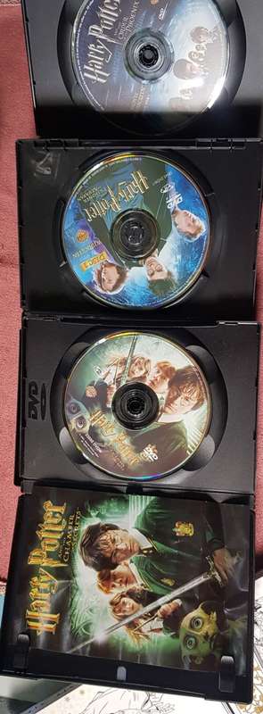 Harry Potter 3 DVDs Free AND Harry Potter Magical Places and Characters Colouring
