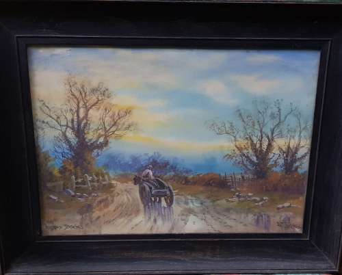 A TURNER Oil on Board