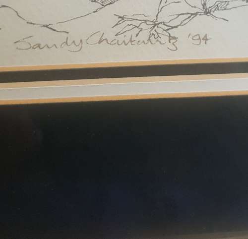 Sandy Chaitowitz  Linocut Artist Proof Print