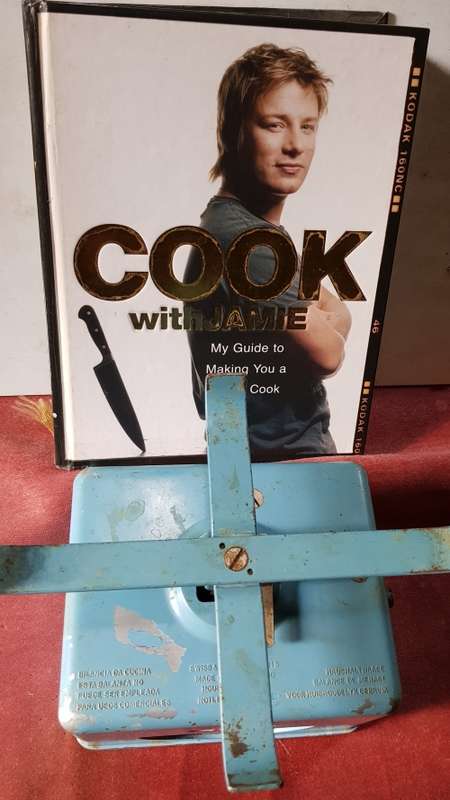 Cook with Jamie and vintage Scale Jamie Oliver